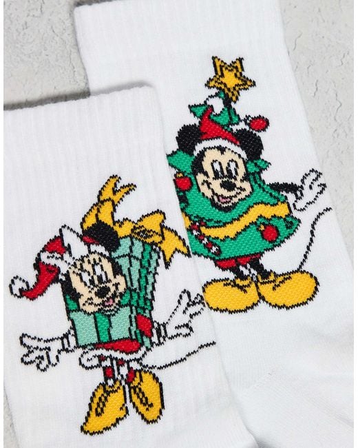 ASOS – 2er-pack socken in White für Herren