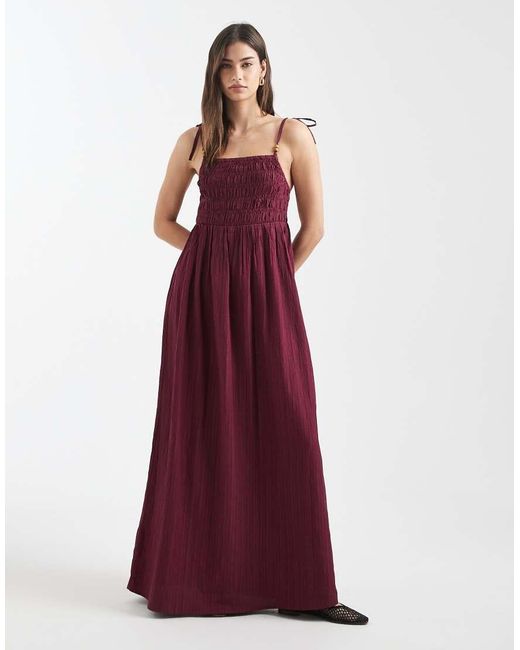 Aray Purple Beach Maxi Dress