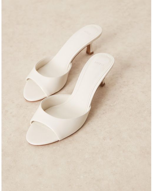 Mango Natural – slingback-schuhe
