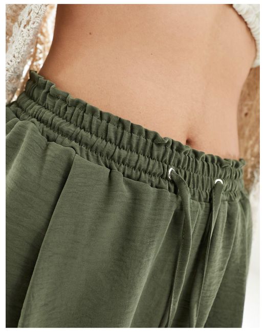 New Look Green Pull On Shorts