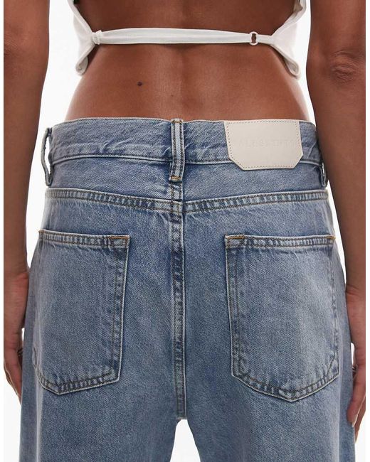 AllSaints Blue Brooklyn Jean