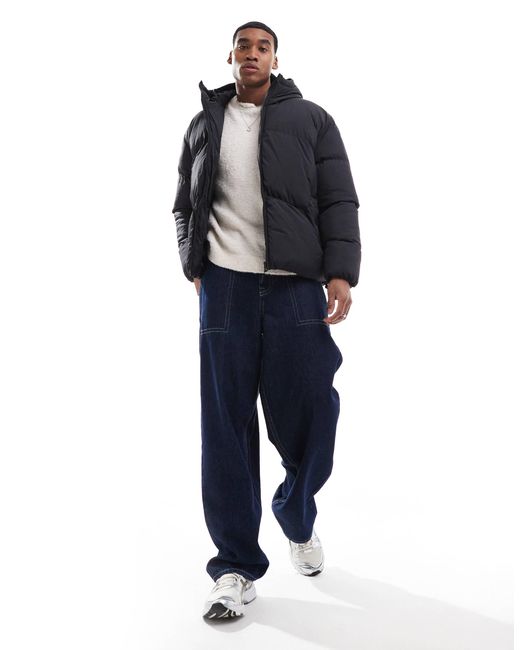 Doudoune matelassée oversize à chevrons avec capuche Brave Soul pour homme en coloris Blue