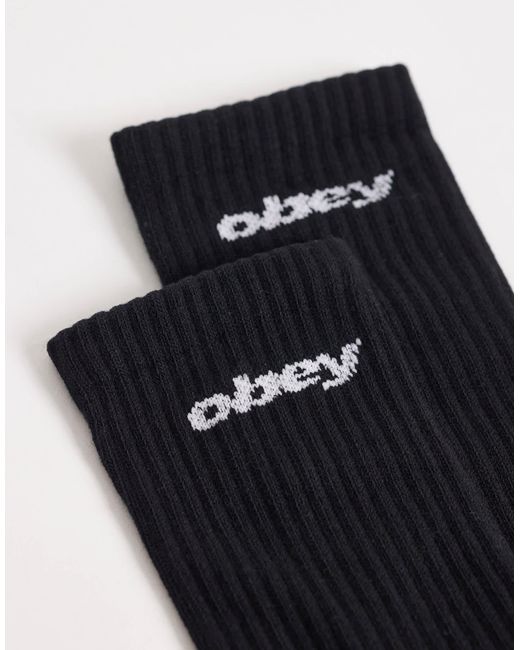Bold - chaussettes Obey en coloris Blue