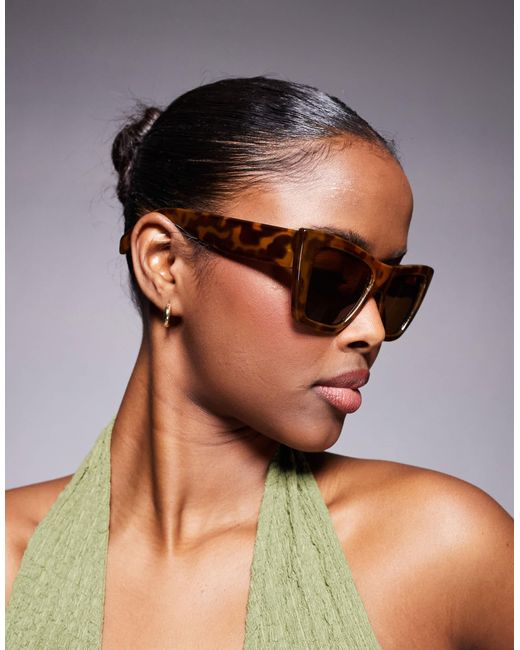Kaiia Multicolor – exklusive oversize-cat-eye-sonnenbrille