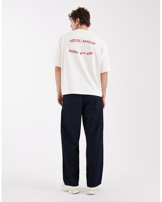 SELECTED Natural Landon Loose Fit Jeans for men