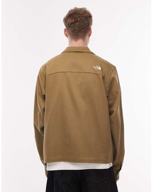 The North Face Natural Twill Collared Jacket for men