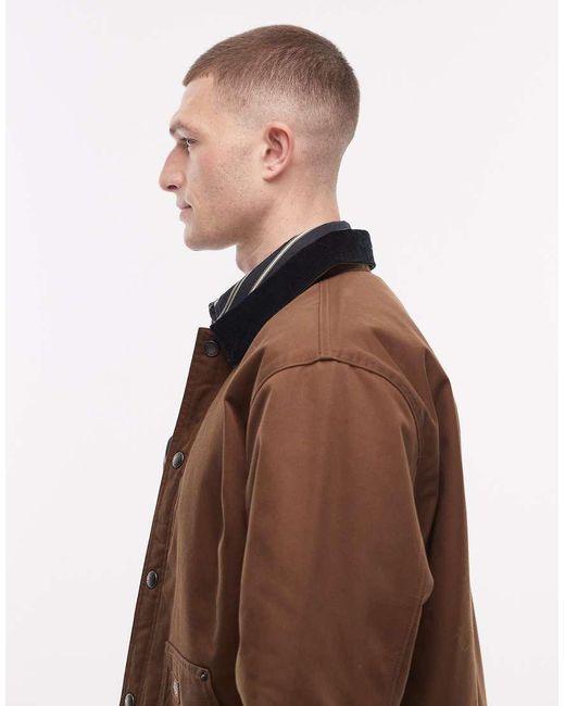 Dickies Brown Union Barn Jacket for men