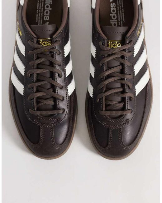 Adidas Originals Brown Handball Spezial Trainers for men