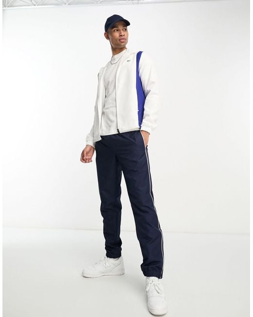 Lacoste Tracksuit Set in White for Men Lyst UK