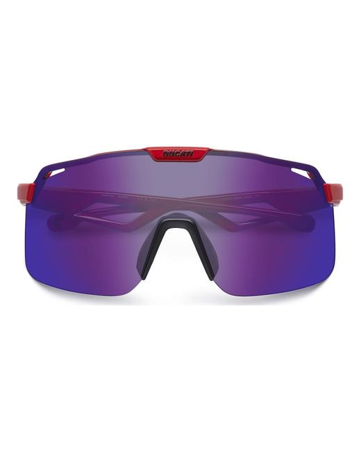 Carrera Purple Carrera Ducati Mask Sunglasses With Lenses for men