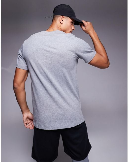 Nike Gray Bulldog Graphic T-shirt for men