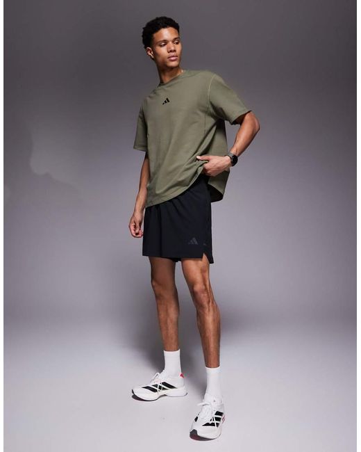 Adidas Originals Gray Adidas Training D4t T-shirt for men