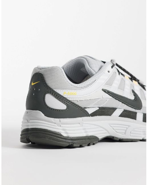 Nike – p-6000 tech – sneaker in Metallic für Herren
