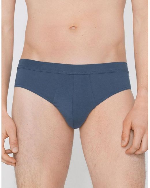 Tezenis Blue Stretch Cotton Briefs for men