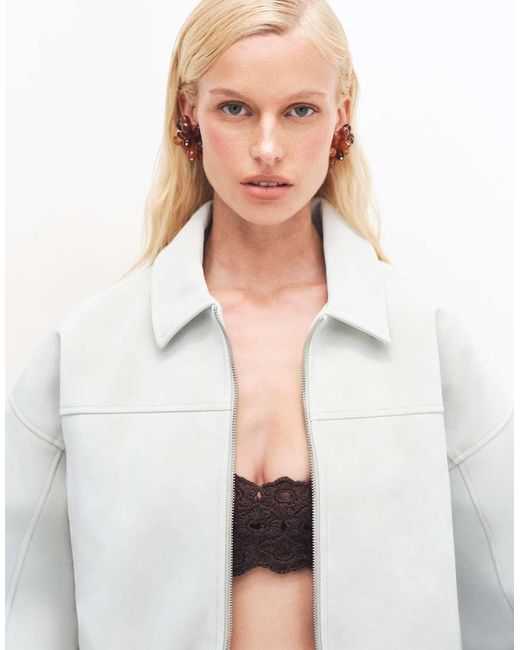 Giacca Bomber di CERNUCCI in White