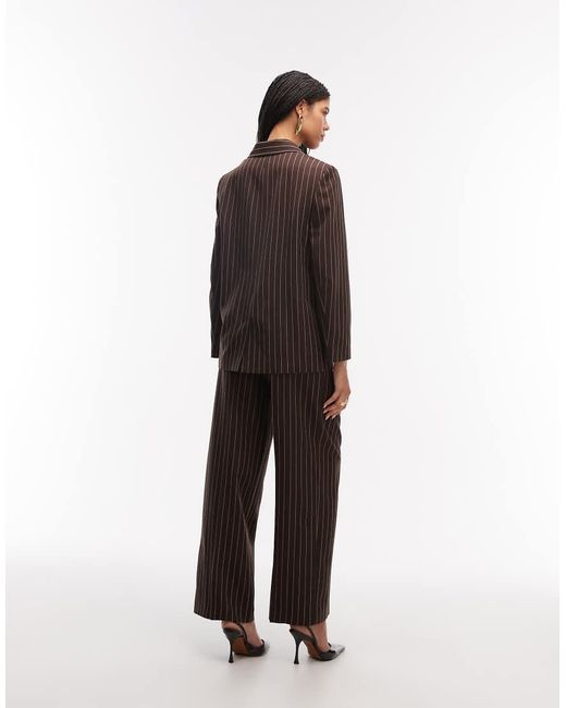 Collusion White Wide Leg Pleated Pants