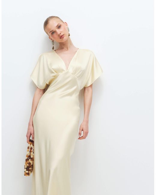 gina tricot flowy dress cute girl summer in our frill maxi dress #ginatricot