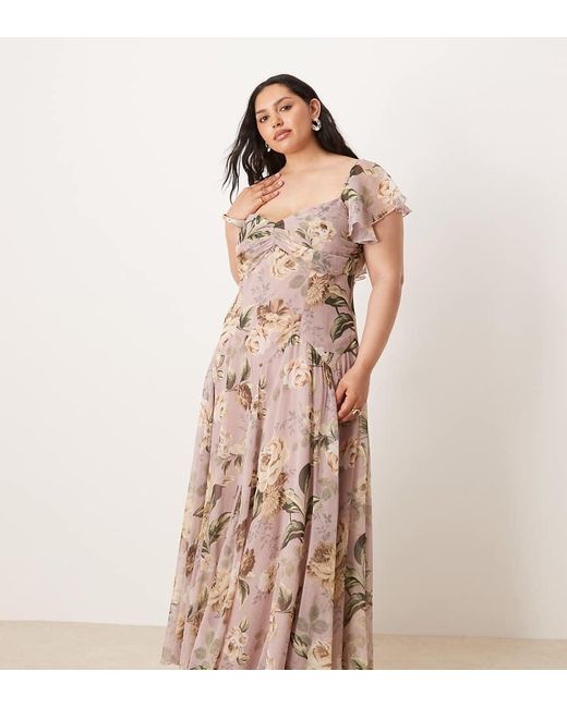 ASOS Asos Design Curve in het Natural