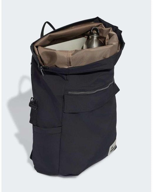 Adidas Originals Blue City Tech Roll Top Backpack