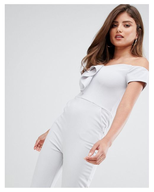 ax paris bardot jumpsuit