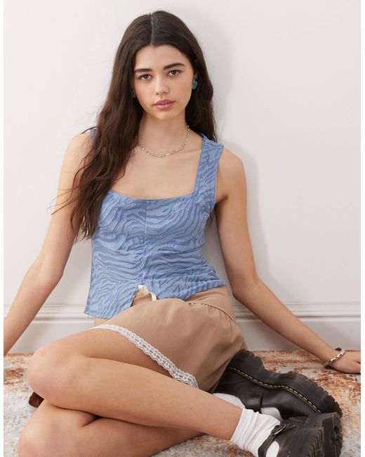 Reclaimed (vintage) Blue – tanktop