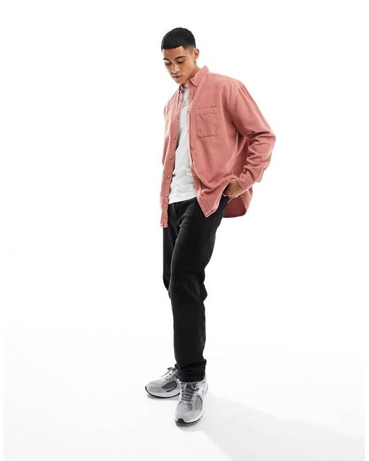 Camisa Extragrande Estilo 90S De Pana De De ASOS de hombre de color Pink