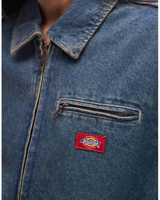 Dickies Blue Denim Painter Jacket