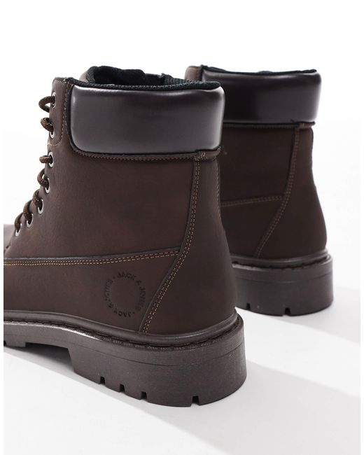 Jack & Jones Blue Worker Boot for men