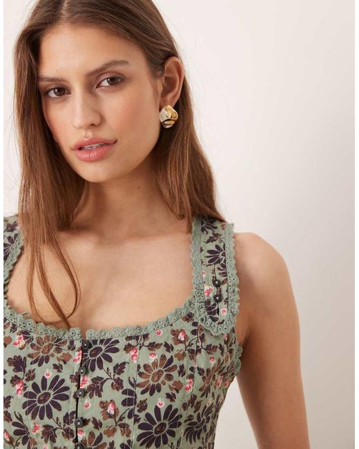 Free People Black Bridgette Corset Top