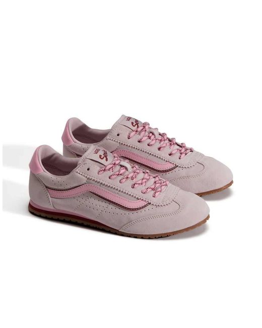 Vans Super Lowpro Sneakers in het Pink