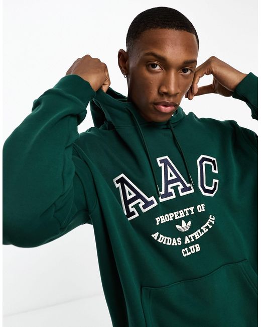 Rifta aac - sweat à capuche - universitaire Adidas Originals pour homme en coloris Green