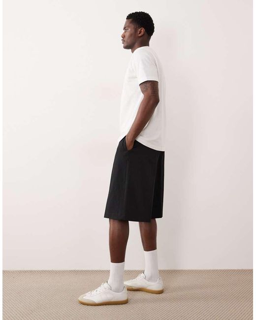 ASOS Natural Smart Co-ords Oversized Bermuda Shorts for men