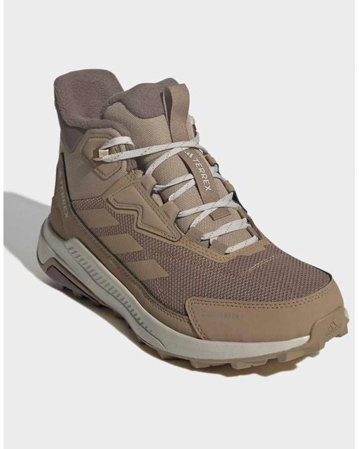 Adidas Originals Brown Terrex Anylander Climawarm+ Hiking Shoes