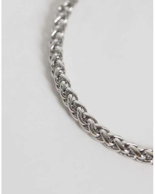 Bracciale di ASOS in Natural da Uomo