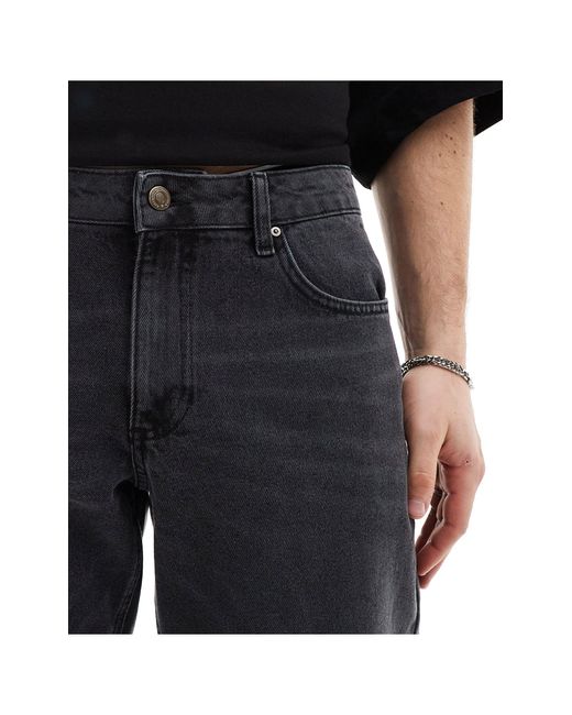 ASOS – klassische, feste jeans in Black für Herren