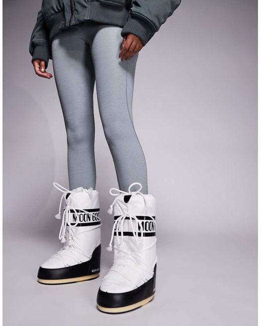Moon Boot Black Moonboot Icon High