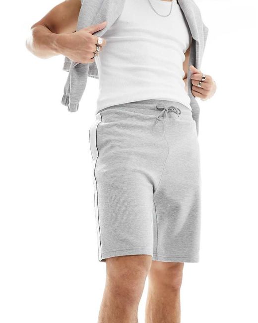 Tommy Hilfiger White Established Lounge Shorts for men