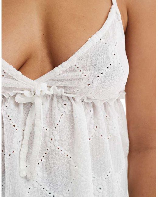 Top Peplo di Miss Selfridge in Blue