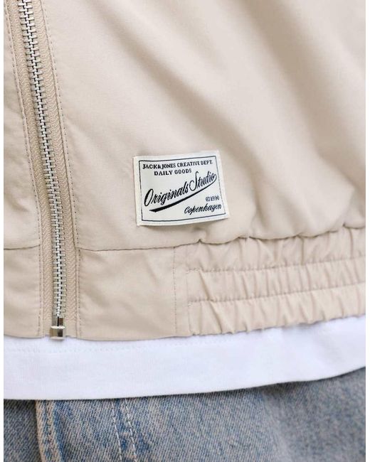 Jack & Jones Natural Bomber Jacket for men