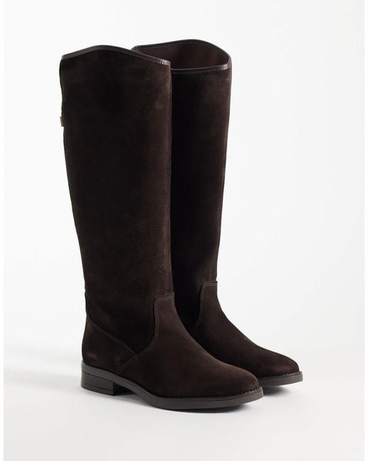 Steve Madden Black Vlora Knee Boots
