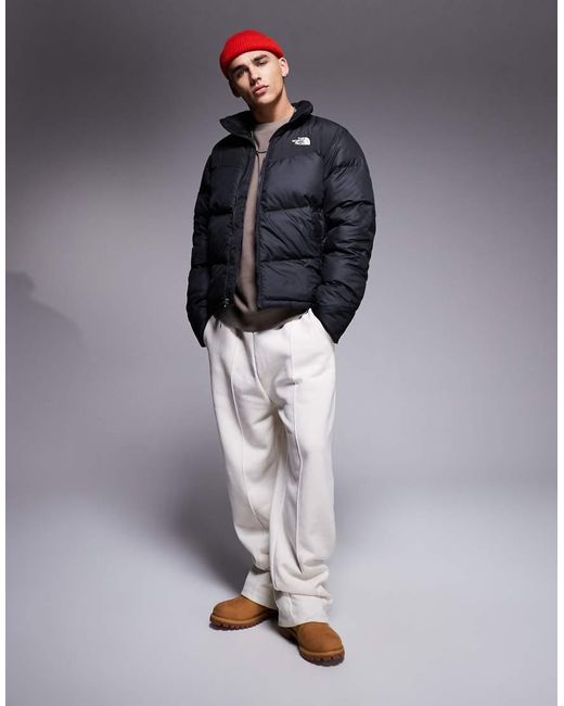 The North Face Black Saikuru Puffer Jacket for men