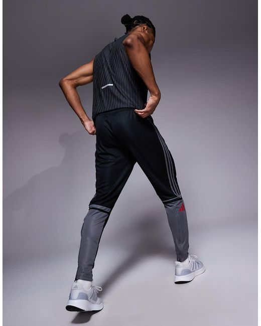 Adidas Originals Blue Adidas Football Squadra joggers for men