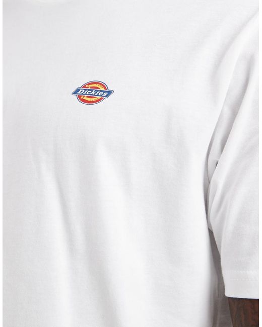 Dickies White Mapleton Small Logo T-shirt for men