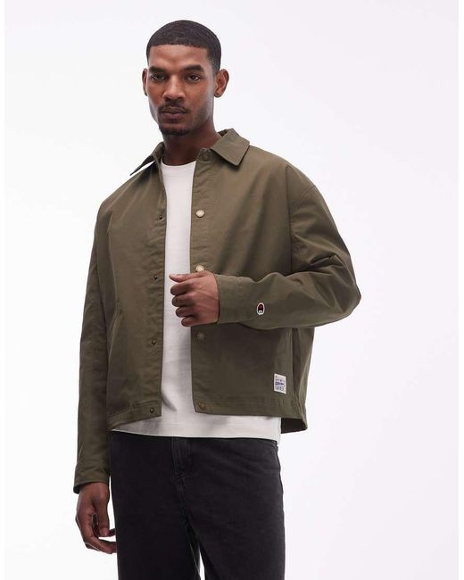 Champion Gray Woven Jacket for men