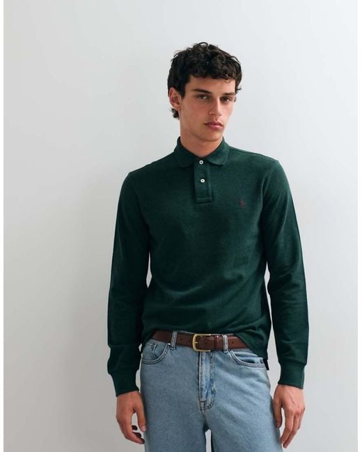 Polo Ralph Lauren Green Standard Fit Short Sleeve Sweater Pullover for men