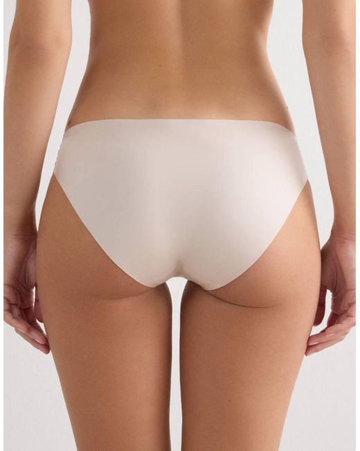 Intimissimi Natural Seamless Microfibre Snug-Fit Panties