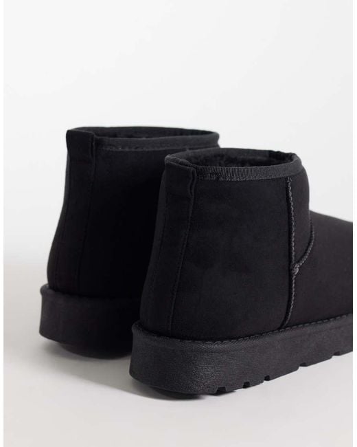 SEQWL Blue Cosy Mini Ankle Boots
