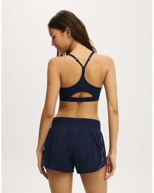 Cotton On Blue 365 Keyhole Crop