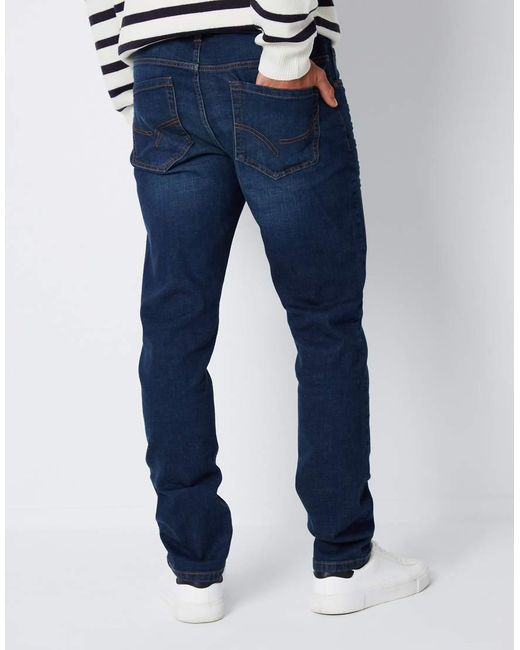 Threadbare Blue Slim Fit Jeans With Stretch for men