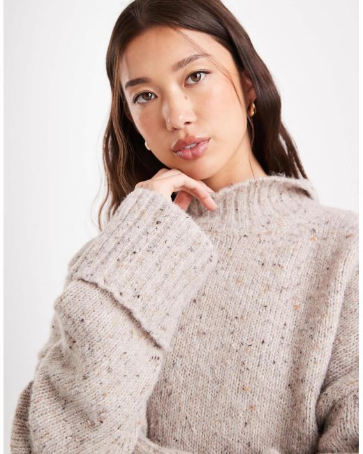 ASOS Blue – langer strickpullover